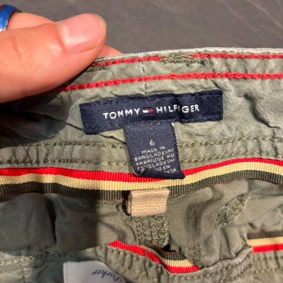 Tommy Hilfiger Women’s Green Cargo Pants – Size 6, Utility Style - Picture 3 of 6